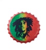 Multicolor Metal Bob Marley Wall Decor