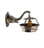 Mackay Multicolor Metal and Glass Wall Sconces
