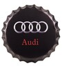 Black Metal Audi Wall Decor