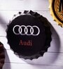 Black Metal Audi Wall Decor