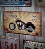 Multicolor Metal Bike Parts Route66