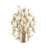 Metal Butterfly Tree In Multicolor With LED Wall Art