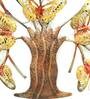 Metal Butterfly Tree In Multicolor With LED Wall Art