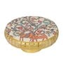 Multicolor Metal Cake Platter WIth Knife & Server