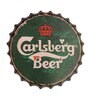 Green Metal Carlsberg Beer Rust Wall Decor