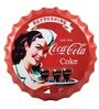 Red Metal Coca-Cola Wall Decor