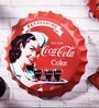 Red Metal Coca-Cola Wall Decor