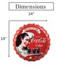 Red Metal Coca-Cola Wall Decor