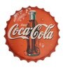 Red Metal Enjoy Coca Cola Wall Decor