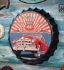 Multicolor Metal Garage Route 66 Wall Decor