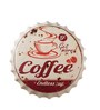 Multicolor Metal Get More Coffee Endless Cup Wall Decor