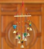 Multicolor Metal Handcrafted Decorative Lord Ganesha Hanging Bell