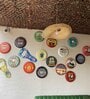 Multicolor Metal Hastala Chinese Wall Decor