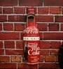 Red Metal Ice Cold Coca Cola Wall Decor