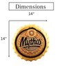 Yellow Metal Mythos Wall Decor