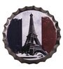 Multicolor Metal Paris Wall Decor