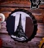Multicolor Metal Paris Wall Decor