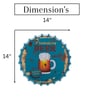 Blue Metal Premium Beer Enjoy Wall Decor