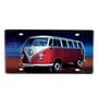 Multicolor Metal Volkswagen White & Red Van