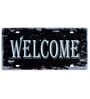 Multicolor Metal Welcome