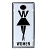 Multicolor Metal Women Signage