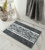 Multicolor Microfiber 15X23 Inches Anti-Skid Bath Mat Set Of 2
