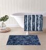 Multicolor Microfiber 15X23 Inches Anti-Skid Bath Mat Set Of 2
