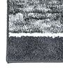 Red And Grey Microfiber 15X23 Inches Anti-Skid Bath Mat Set Of 2