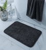 Multicolor Microfiber 15X23 Inches Anti-Skid Bath Mat Set Of 2