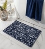 Multicolor Microfiber 15X23 Inches Anti-Skid Bath Mat Set Of 2