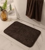 Multicolor Microfiber 15X23 Inches Anti-Skid Bath Mat Set Of 2