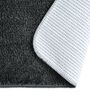 Multicolor Microfiber 15X23 Inches Anti-Skid Bath Mat Set Of 2