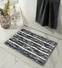 Multicolor Microfiber 15X23 Inches Anti-Skid Bath Mat Set Of 2