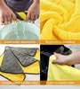 Assorted 600 GSM Microfiber Multipurpose Hand Towel (1Pc)