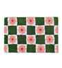 Multicolor Floral Microfibre 24X16 Inches Anti-Skid Bath Mat