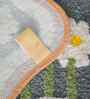 Multicolor Floral Microfibre 24X16 Inches Anti-Skid Bath Mat