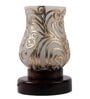 Multicolor Mosaic glass Table lamp with wood Base