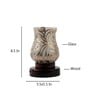 Multicolor Mosaic glass Table lamp with wood Base