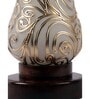 Multicolor Mosaic glass Table lamp with wood Base