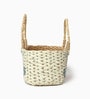 Multicolor Natural Fibre Basket