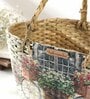 Multicolor Natural Fibre Basket