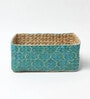 Blue Natural Fibre Basket
