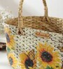 Multicolor Natural Fibre Basket