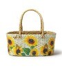 Multicolor Natural Fibre Basket