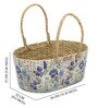Multicolor Natural Fibre Basket