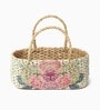 Multicolor Natural Fibre Basket