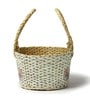 Multicolor Natural Fibre Basket