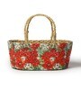 Multicolor Natural Fibre Basket
