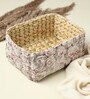 Multicolor Natural Fibre Basket