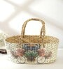Multicolor Natural Fibre Basket